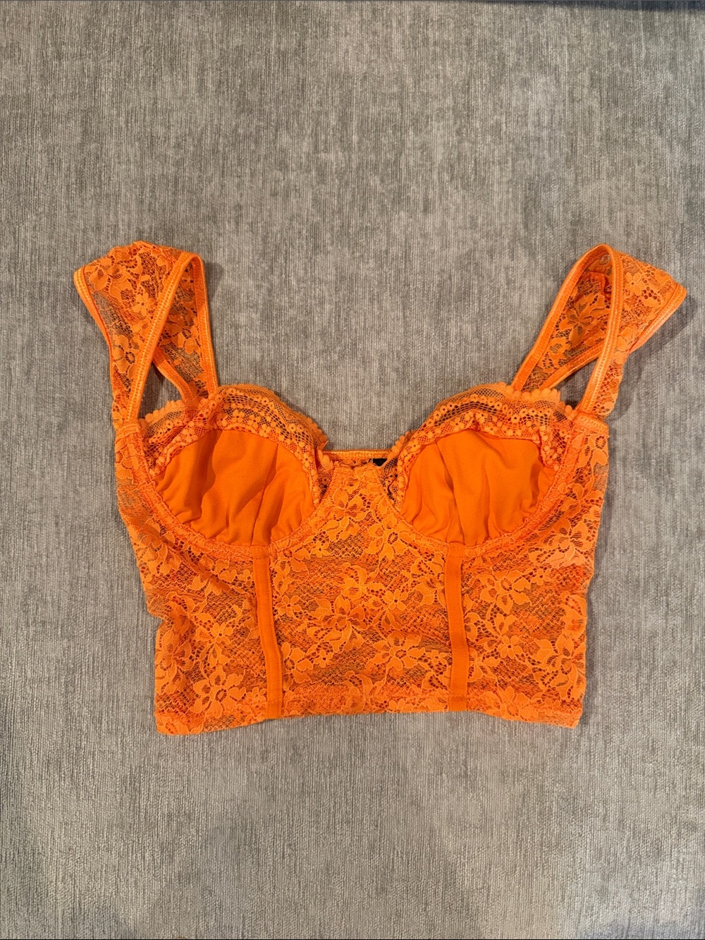 Orange sexy top in size XS- worn only one time!